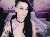 Cute gothic girl, which love fun and sex;)